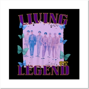 Living legend BTS Posters and Art